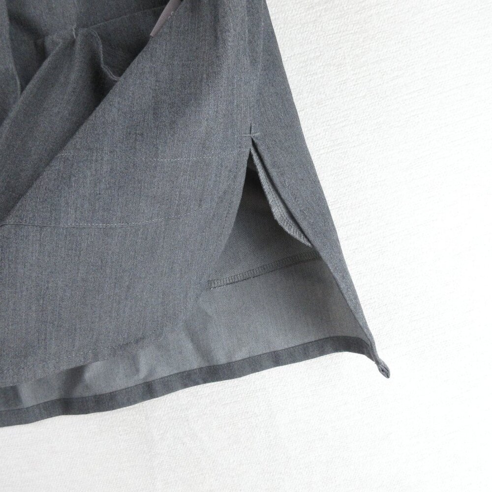Figs Gray Scrub Jacket Tangier Medical Coat Size XS Crisp Poly Rayon Blend - Picture 5 of 12